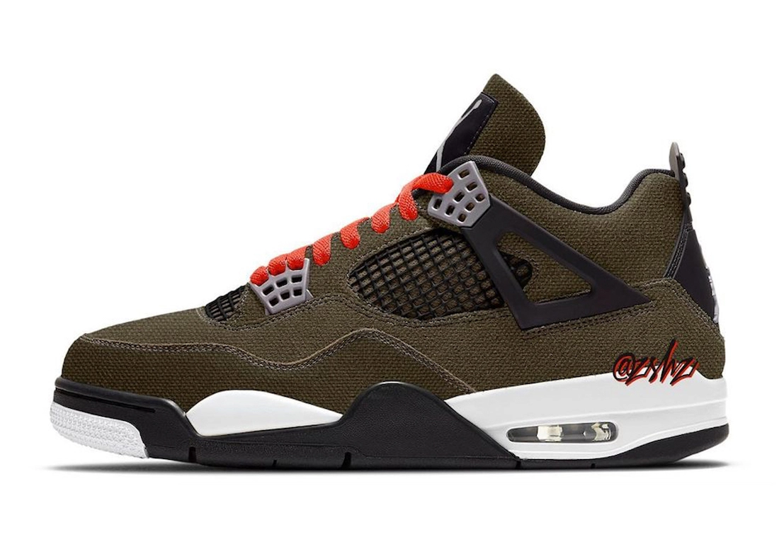 Air Jordan 4 Olive Canvas发行日期