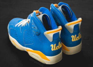 详细了解Air Jordan 6 “UCLA” PE