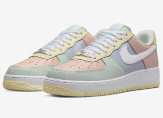 2022年春季，耐克空军1号 Nike Air Force 1 Low采用了粉色系。