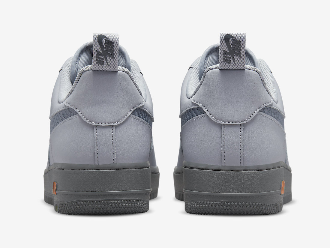 Nike Air Force 1 Low Grey Orange DR0155-001 Release Date