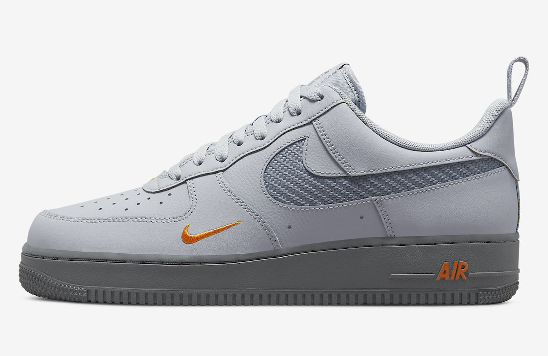 Nike Air Force 1 Low Grey Orange DR0155-001 Release Date