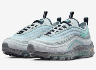 耐克Air Max 97 Terrascape出现在蓝色的色调中