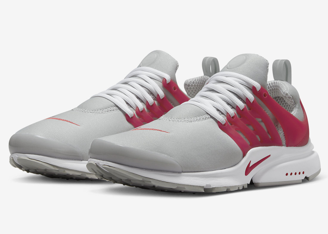 Nike Air Presto Grey Red White DX8963-001 Release Date