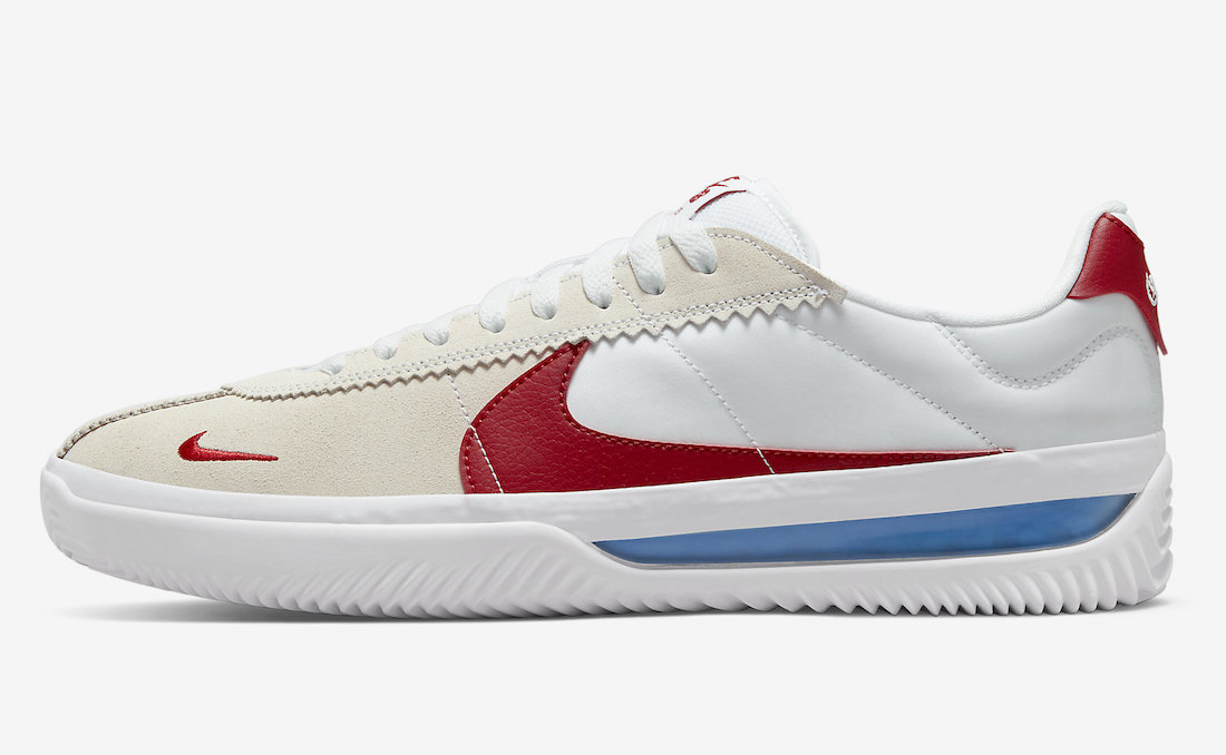 Nike BRSB OG White Red Blue DH9227-100 Release Date