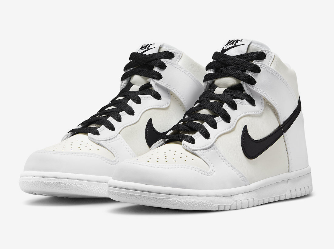 Nike Dunk High GS White Black DB2179-108 Release Date