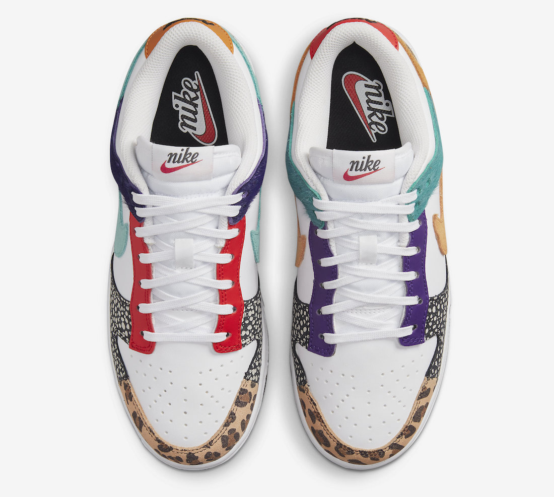 Nike Dunk Low Animal Safari DN3866-100 Release Date