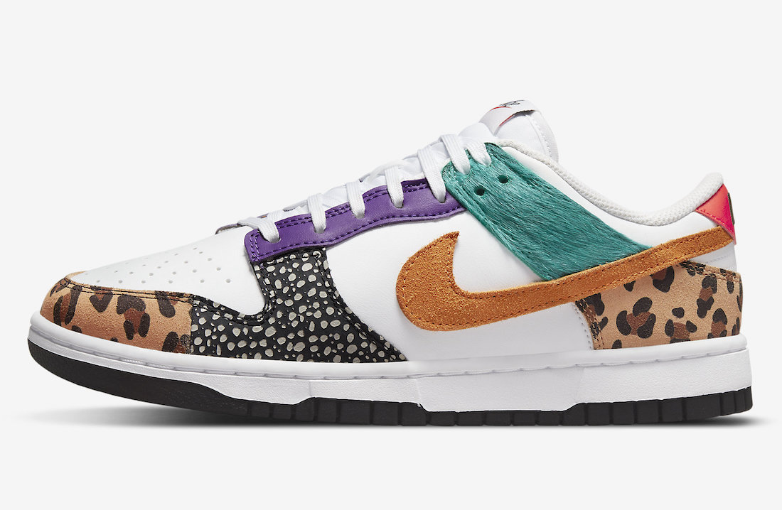 Nike Dunk Low Animal Safari DN3866-100 Release Date