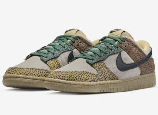 耐克Dunk Low “Safari “的官方照片