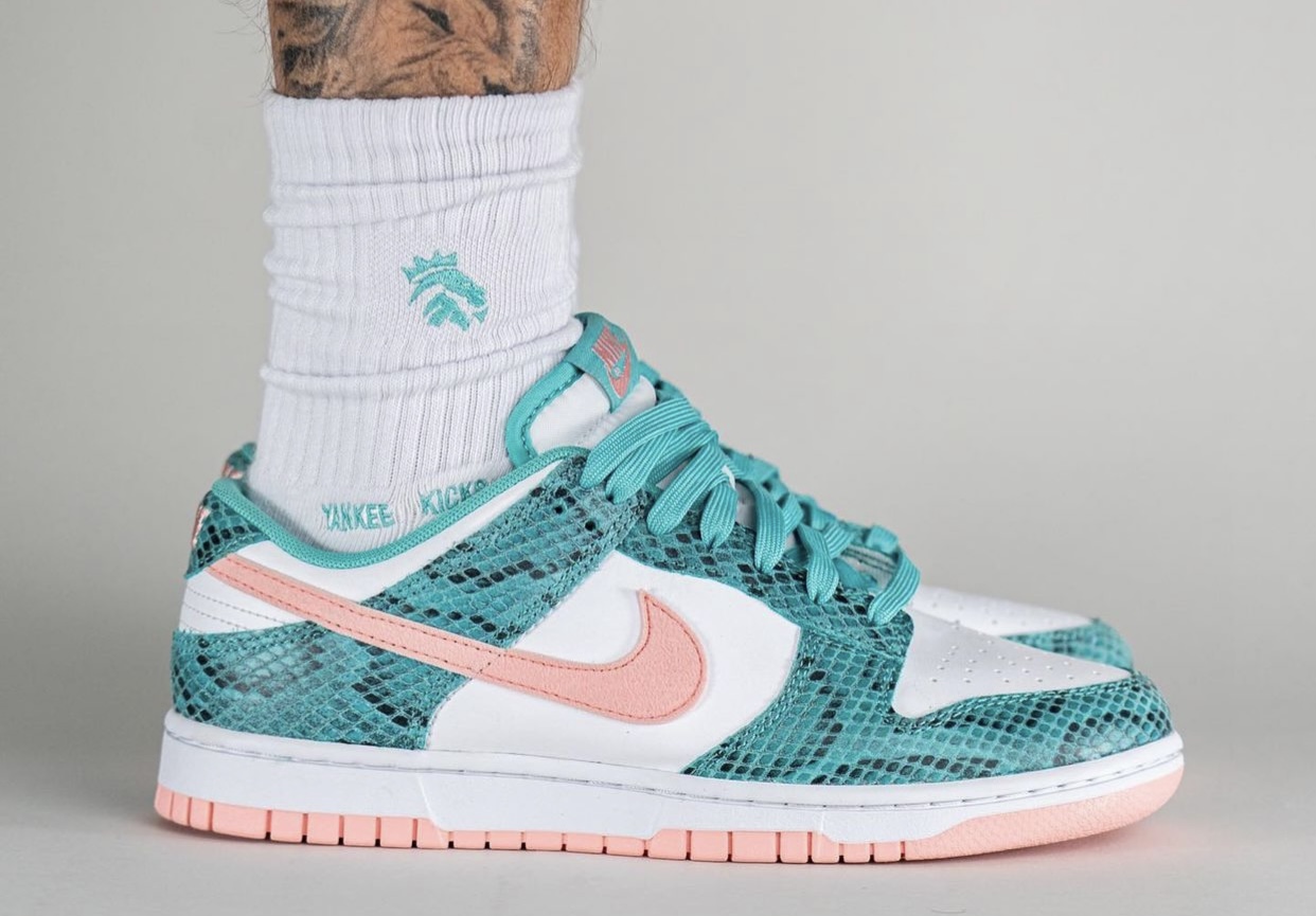 Nike Dunk Low Snakeskin DR8577-300 Release Date Price