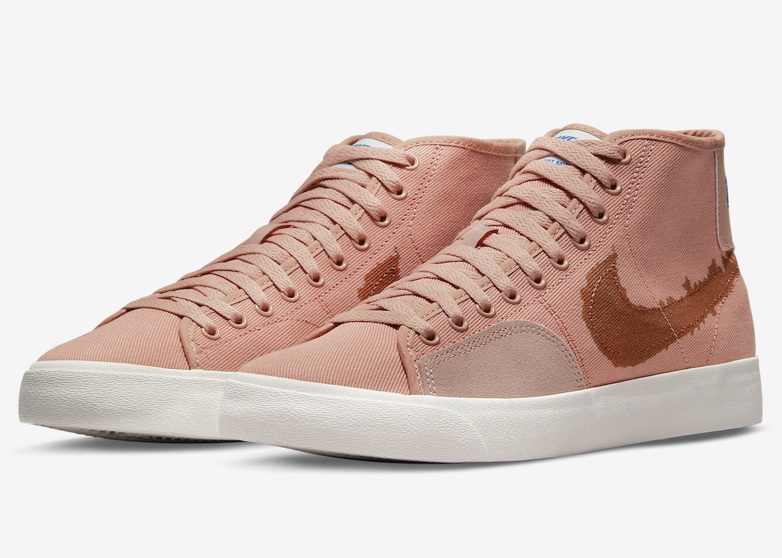 Nike SB Blazer Court Mid Premium Rose Whisper DM8553-601 Release Date