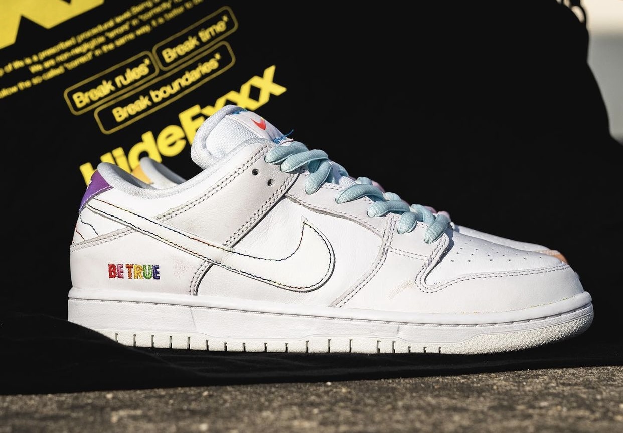 Nike SB Dunk Low Be True 2022 DR4876-100 Release Date On-Foot