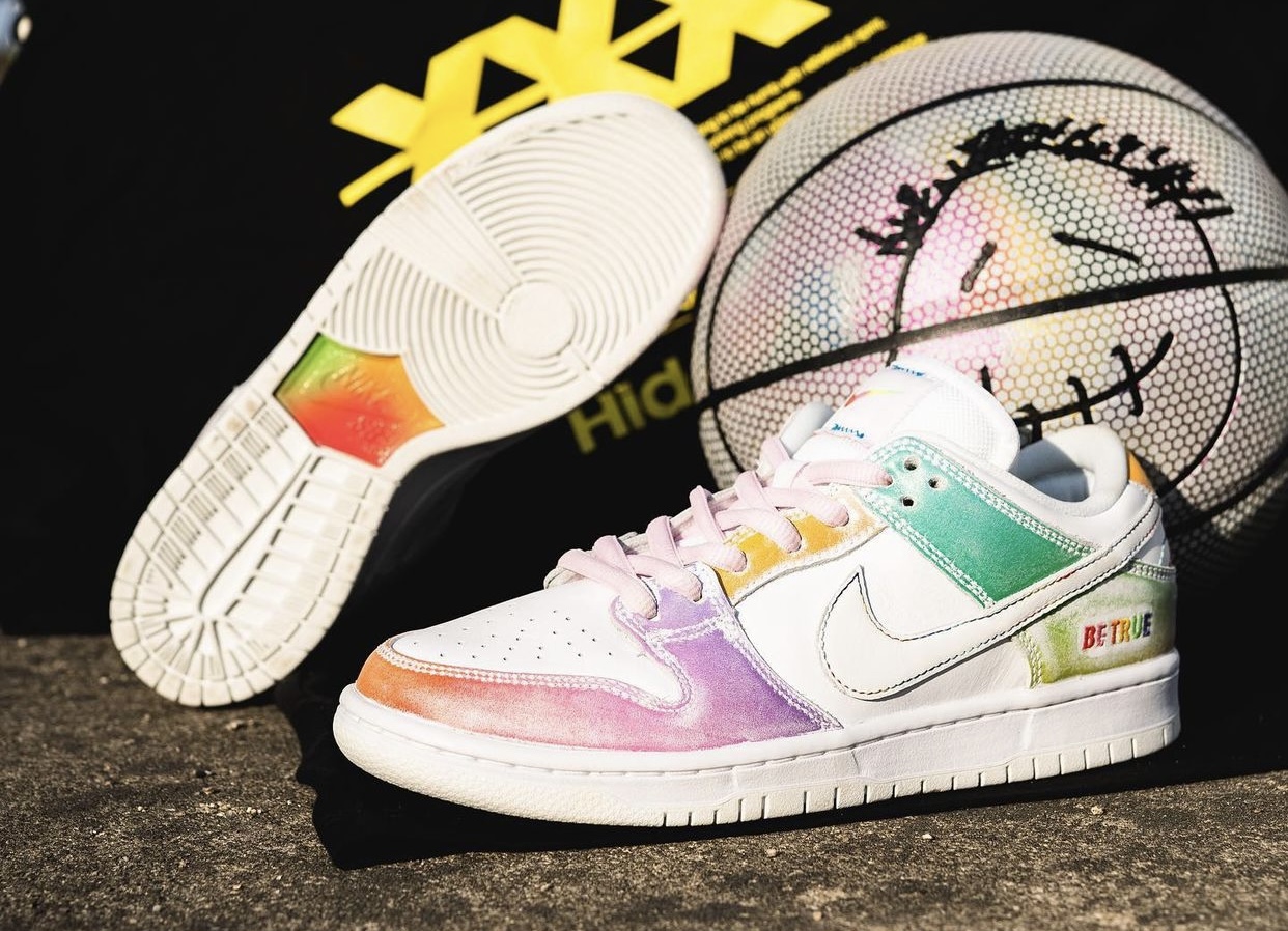 Nike SB Dunk Low Be True 2022 DR4876-100 Release Date On-Foot