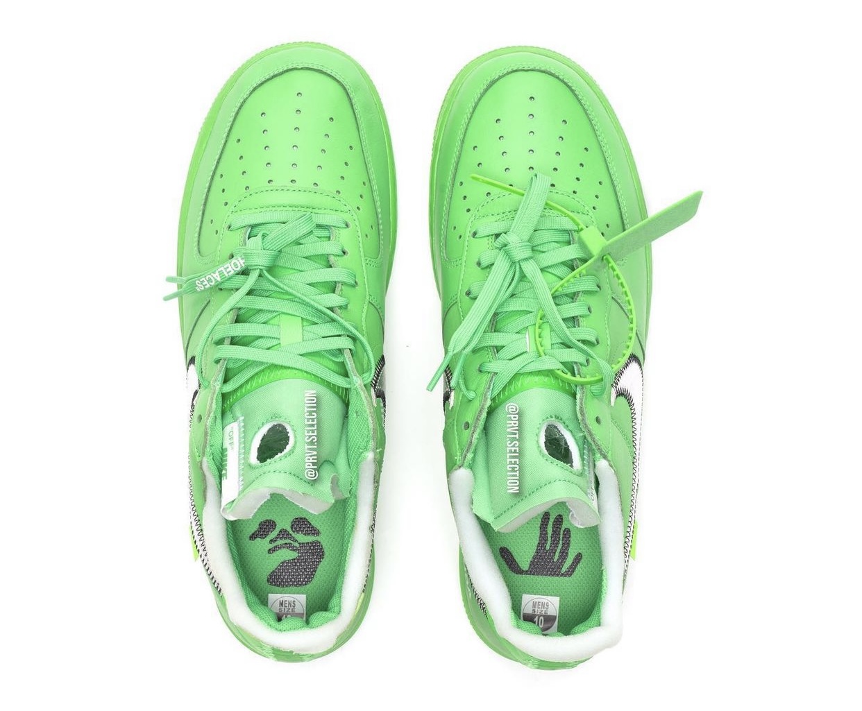 Off-White Nike Air Force 1 Low Green BKM DX1419-300 Release Date