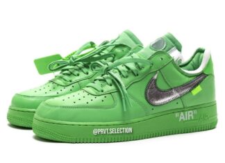 Off-White x Nike Air Force 1 Low “Light Green Spark” 可能会发布