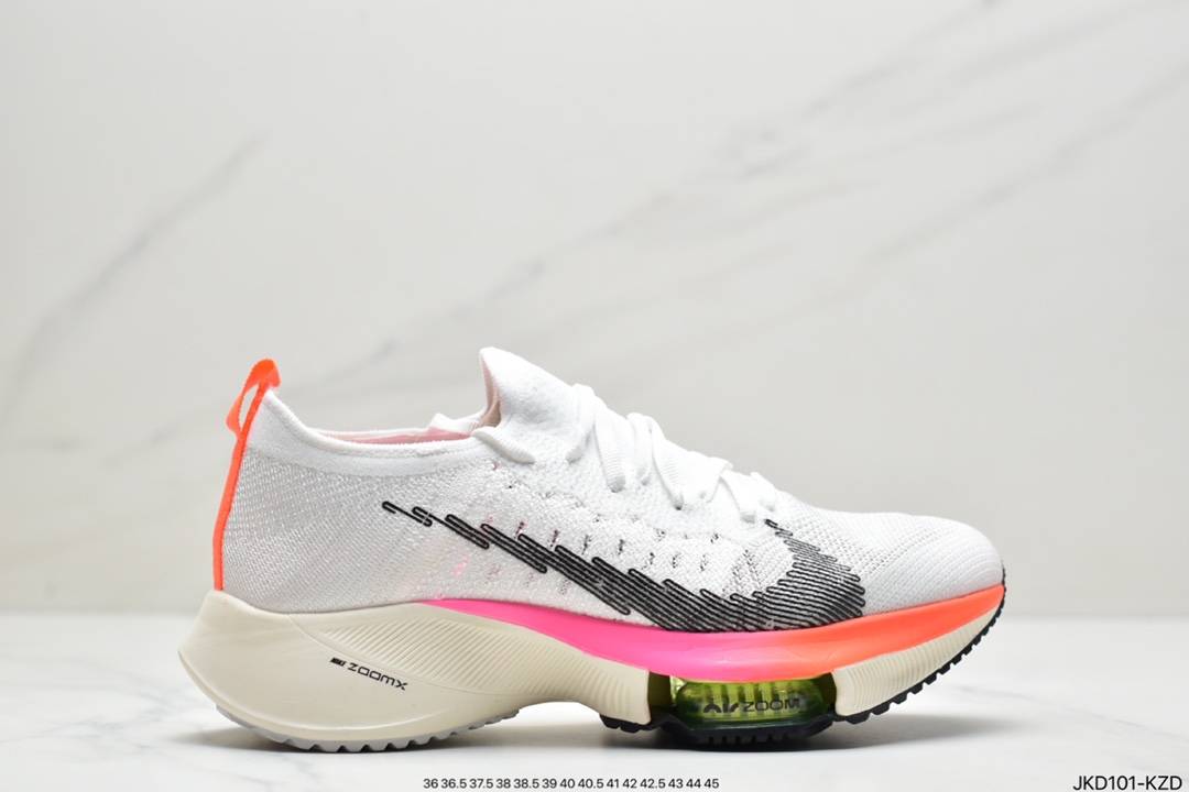 耐克 Nike Air Zoom Alphafly NEXT％破2代马拉松气垫轻量超跑竞速运动慢跑鞋 DJ5431-100