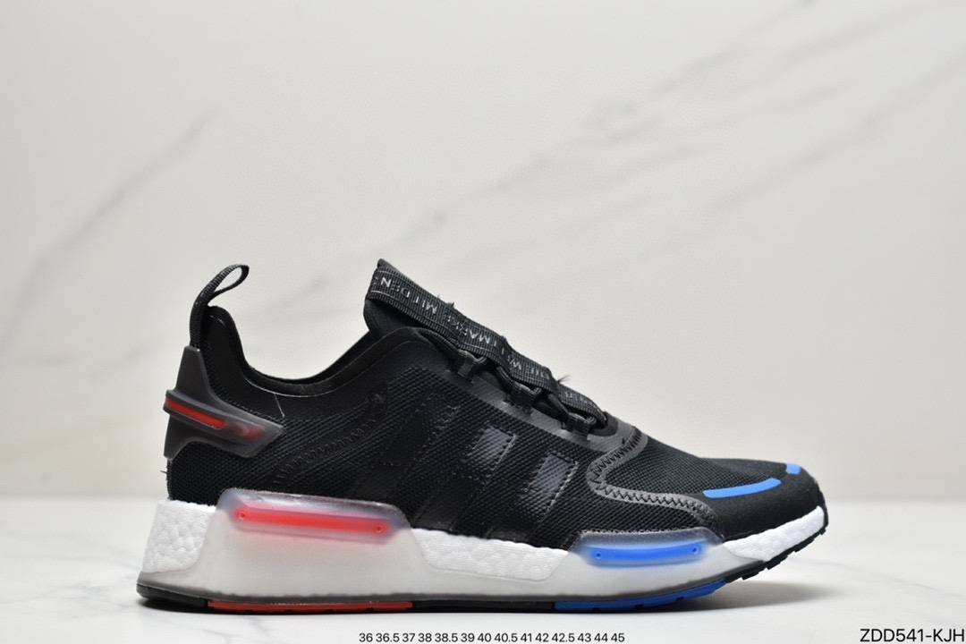 Adidas 阿迪达斯 NMD_V3 Boost 爆米花超弹中底 针织网面休闲运动跑鞋