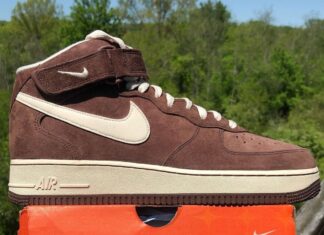 耐克空军1号Nike Air Force 1 Mid ’07 QS “Chocolate”在该型号40周年纪念日回归