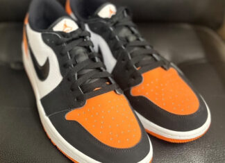 初见Air Jordan 1 Low Golf “Shattered Backboard”（破碎的背板）。