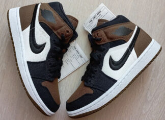 初见：Air Jordan 1 Mid “Mocha Toe”