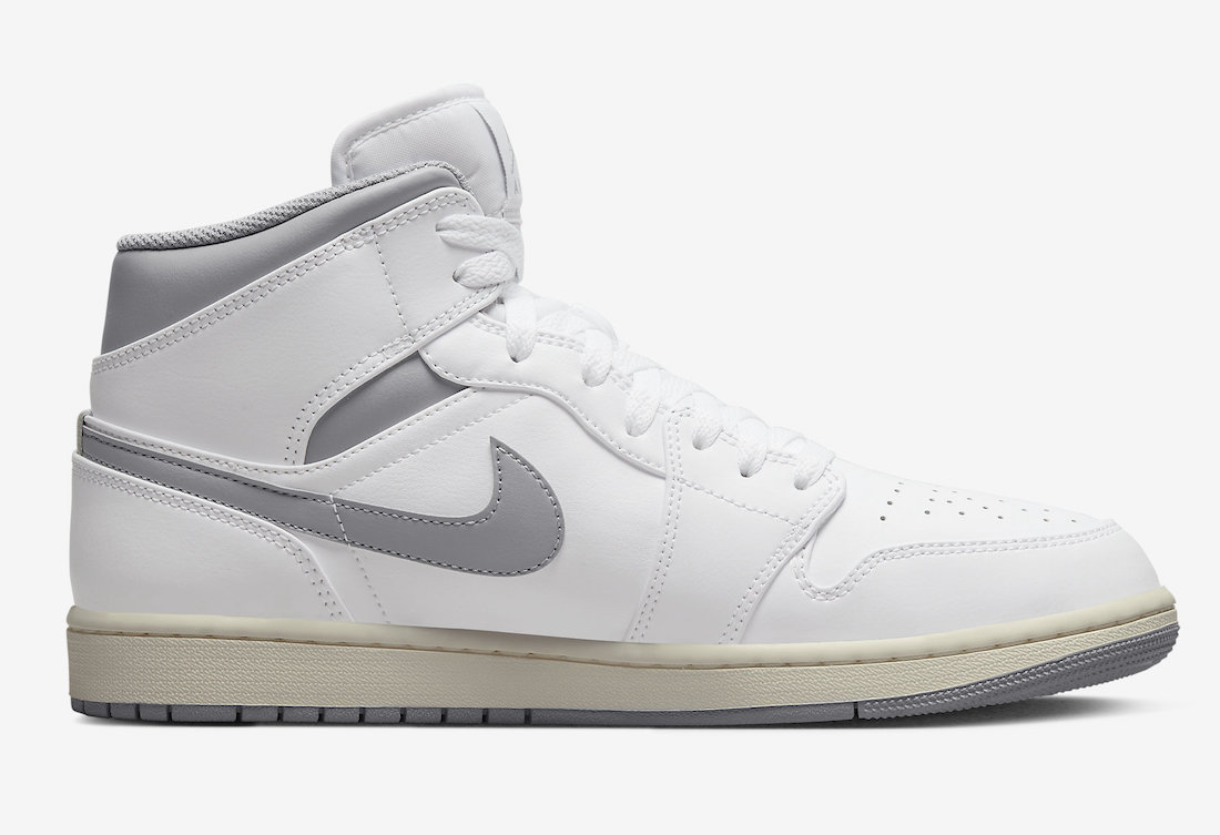 Air Jordan 1 Mid Vintage Grey 554724-135 Release Date