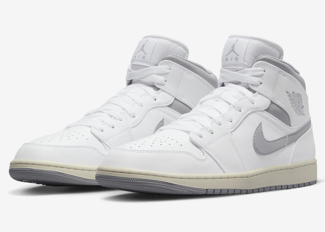 Air Jordan 1 Mid Vintage Grey 554724-135 Release Date