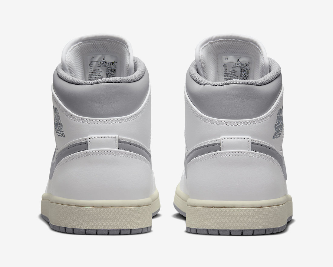 Air Jordan 1 Mid Vintage Grey 554724-135 Release Date