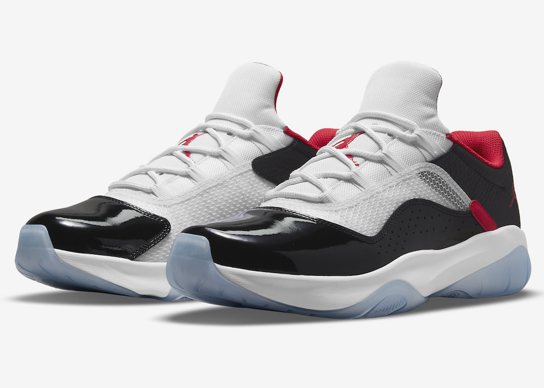 Air Jordan 11 CMFT Low White University Red Black DO0613-160 Release Date