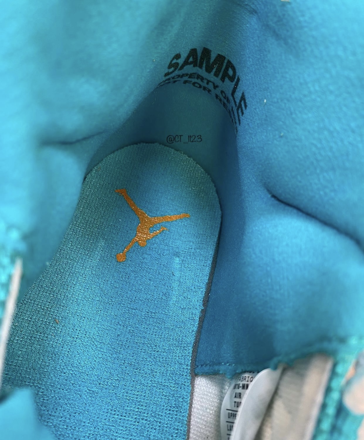 Air Jordan 11 Miami Dolphins Sample