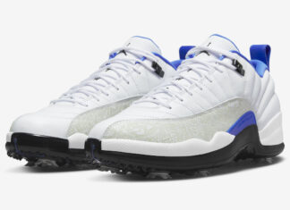 Air Jordan 12 Low Golf “Laser “的官方照片