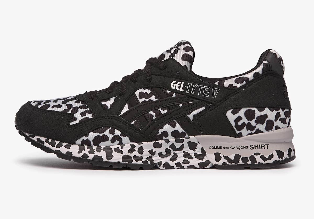 Comme des Garcons Shirt ASICS Gel Lyte V Black Release Date