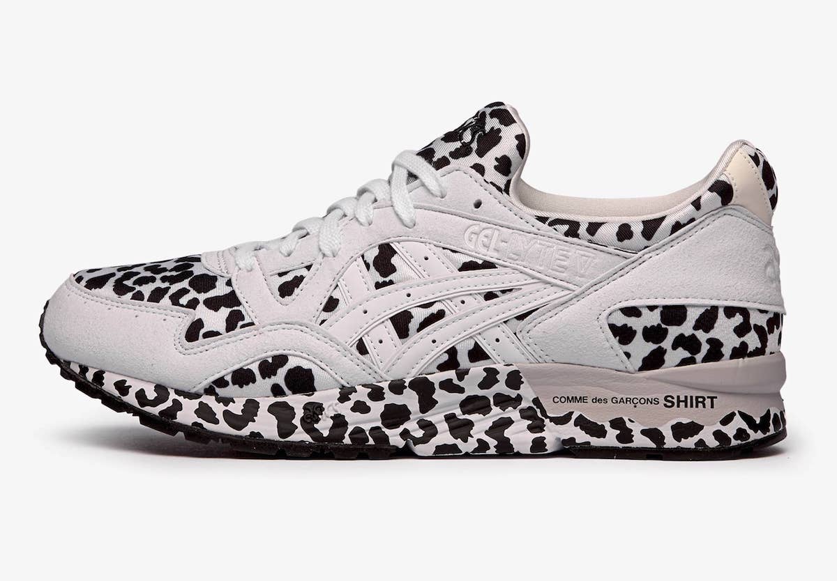 Comme des Garcons Shirt ASICS Gel Lyte V White Release Date