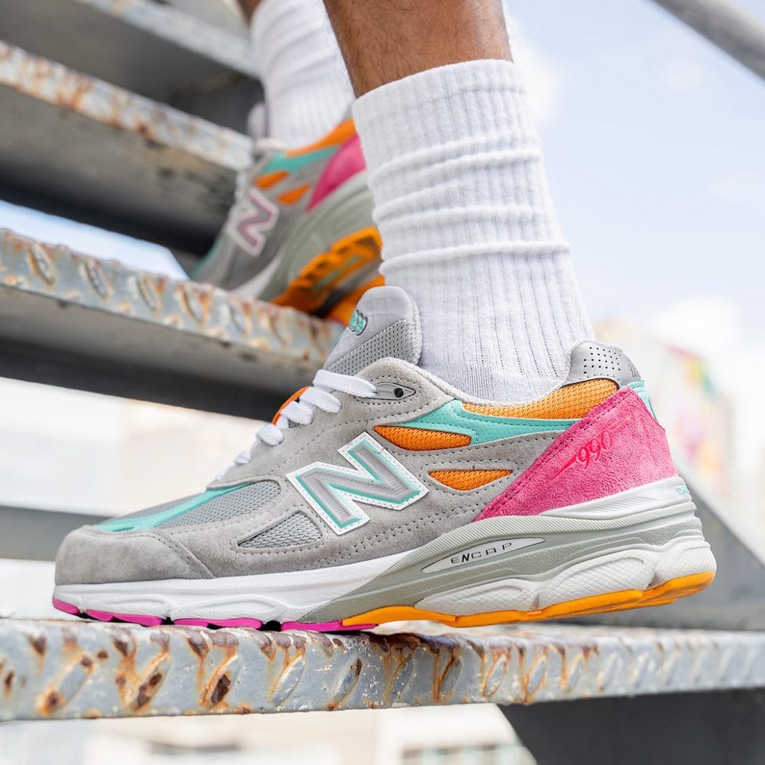 DTLR New Balance 990v3 Miami Drive Release Date