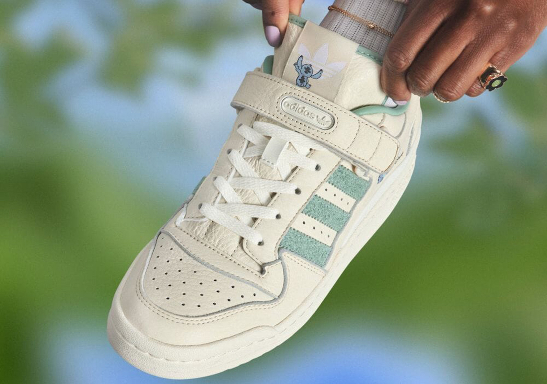 Disney adidas Forum Low Stitch HQ6374 Release Date