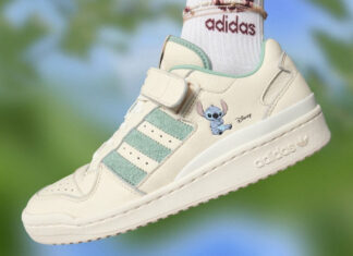 迪斯尼的Disney发布了他自己的阿迪达斯adidas Forum Low “Stitch”