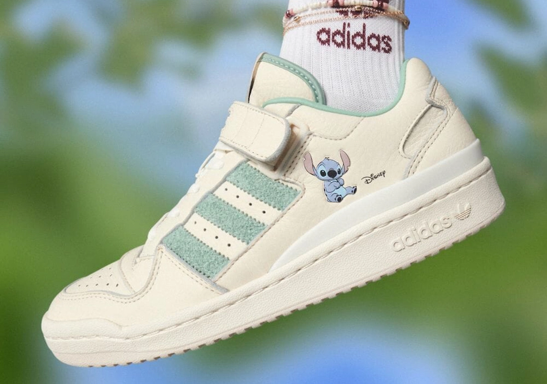 Disney adidas Forum Low Stitch HQ6374 Release Date