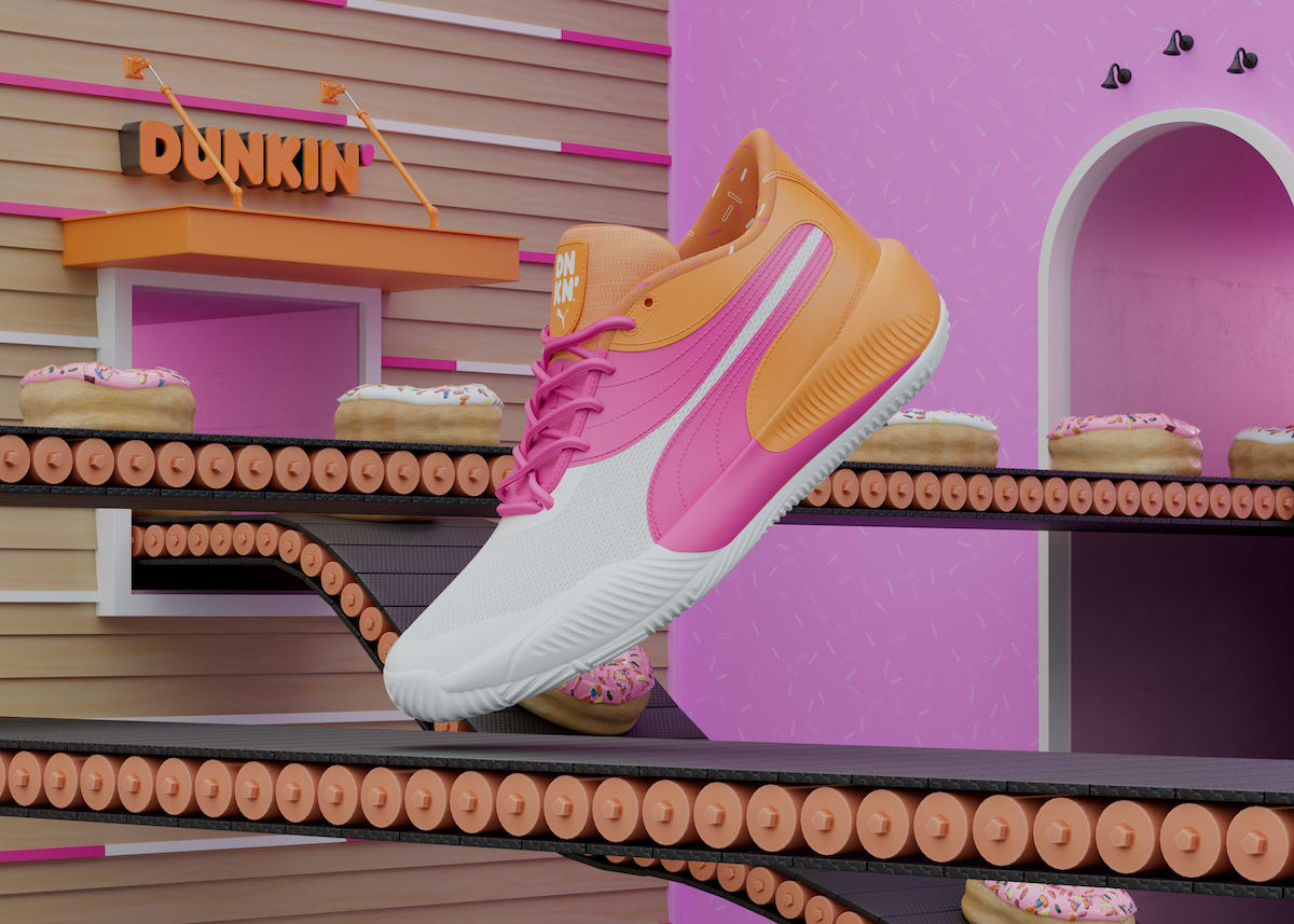 Dunkin Donuts PUMA Triple Basketball Release Date