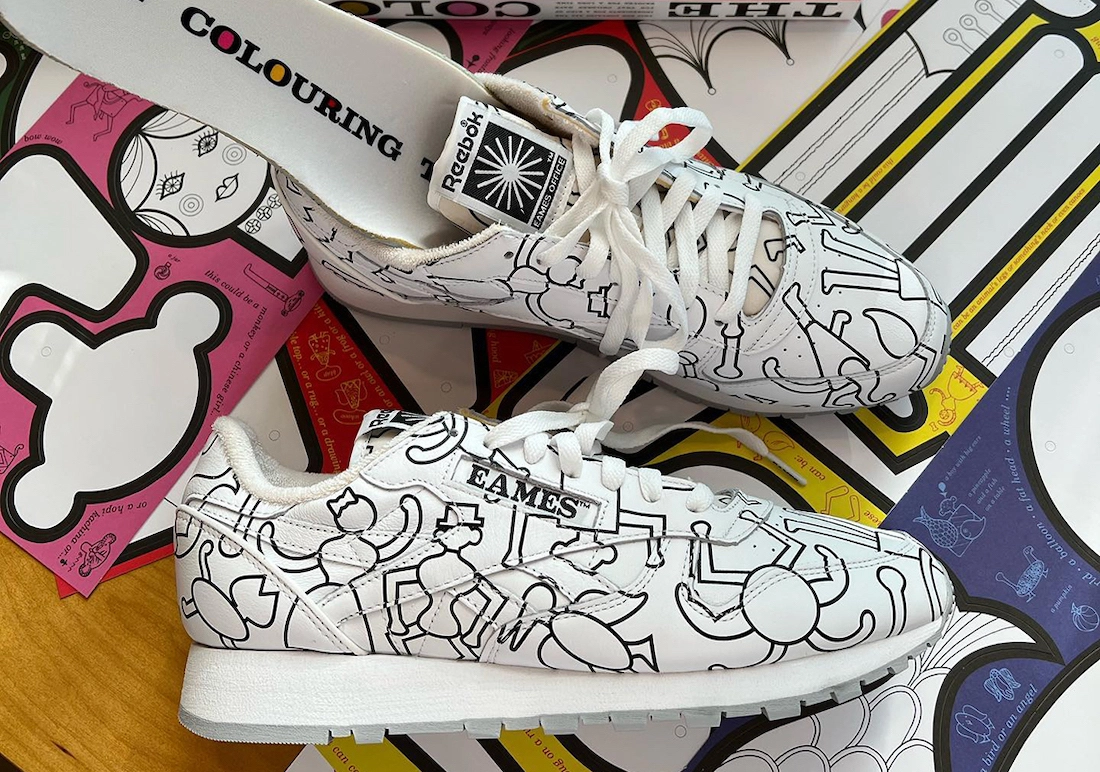 Eames Reebok Classic Leather The Coloring Toy Release Date