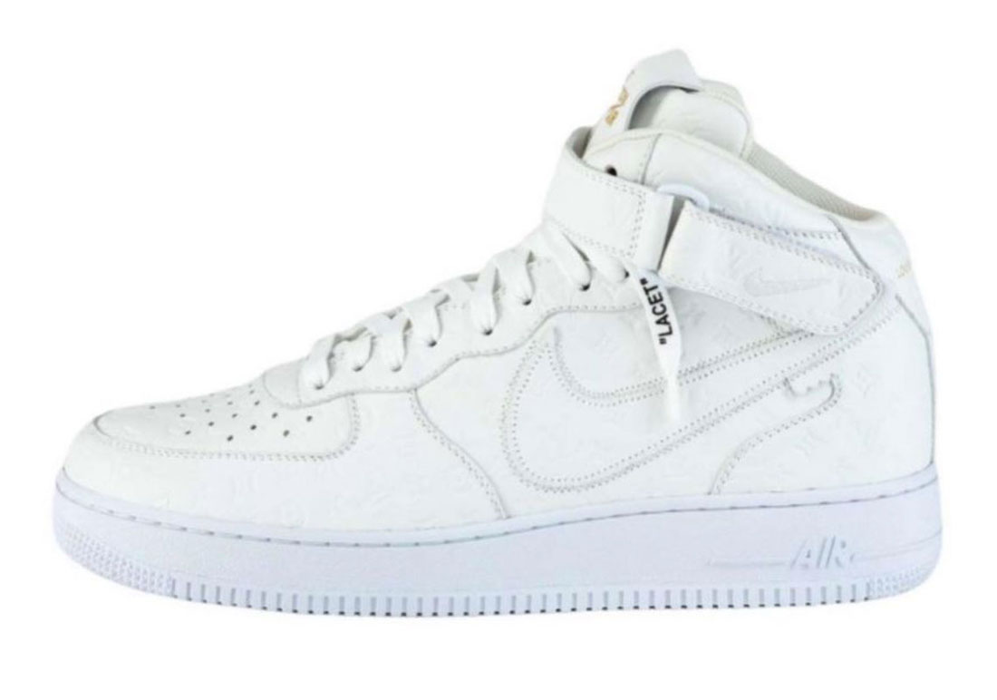 Louis Vuitton Nike Air Force 1 Retail Release Date