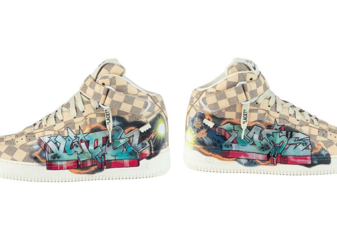 Louis Vuitton Nike Air Force 1 Retail Release Date