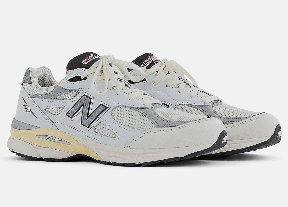 New Balance 990v3 Made in USA Sea Salt M990AL3 Release Date