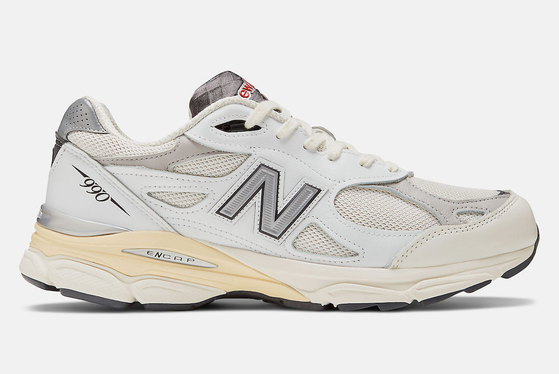 New Balance 990v3 Made in USA Sea Salt M990AL3 Release Date