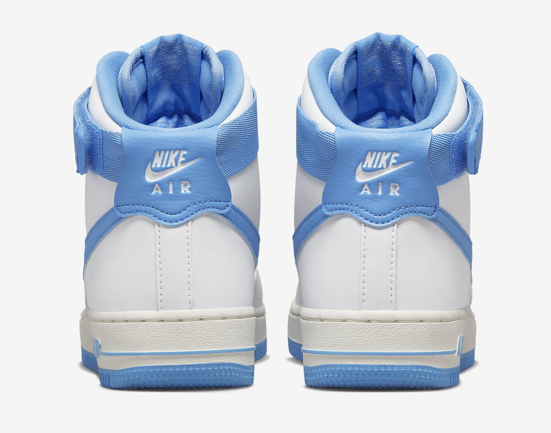 Nike Air Force 1 High White University Blue DX3805-100 Release Date