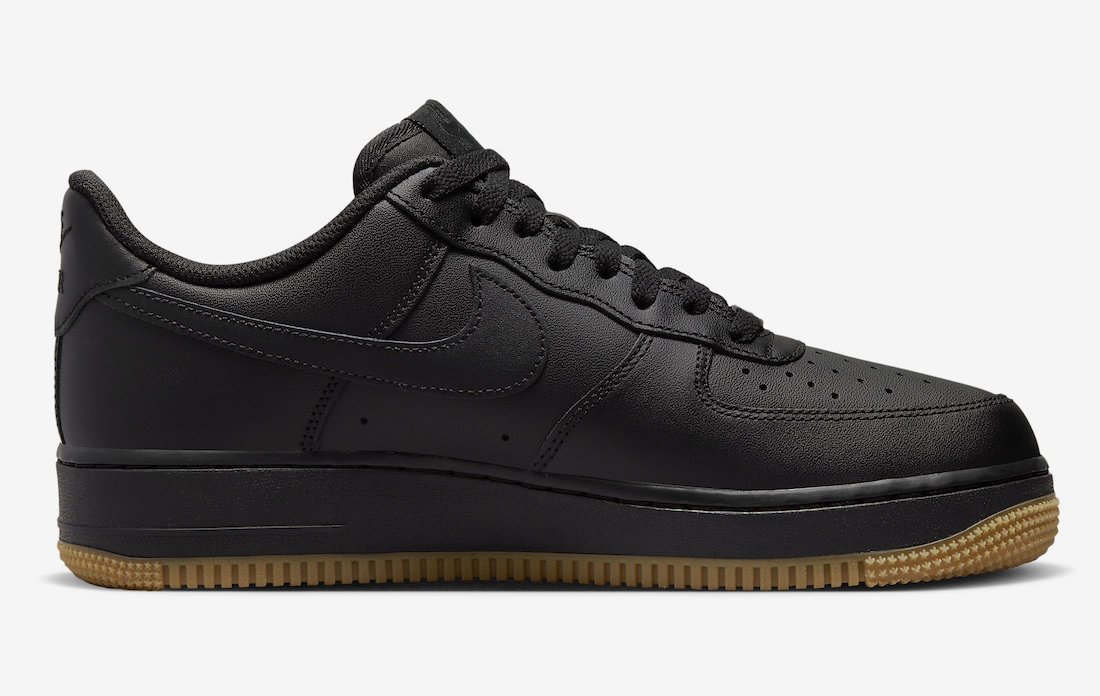 Nike Air Force 1 Low Black Gum DZ4404-001 Release Date