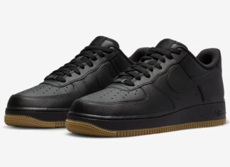 Nike Air Force 1 Low “Black Gum” 2022年秋季回归