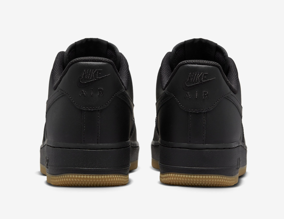 Nike Air Force 1 Low Black Gum DZ4404-001 Release Date