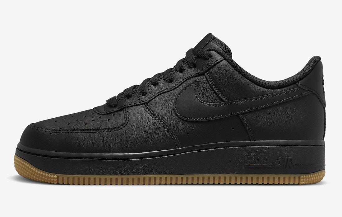 Nike Air Force 1 Low Black Gum DZ4404-001 Release Date