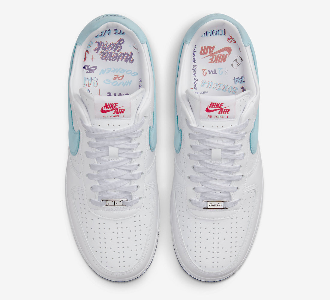 Nike Air Force 1 Low Puerto Rico DQ9200-100 Release Date