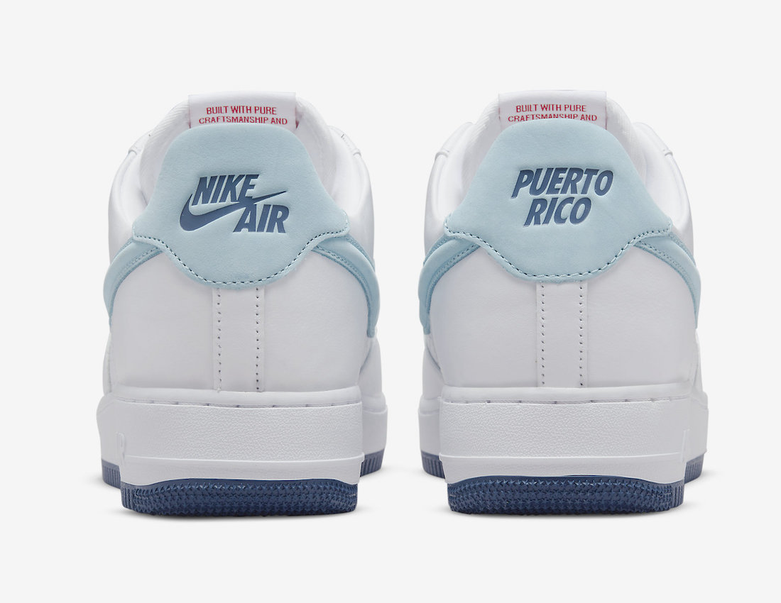 Nike Air Force 1 Low Puerto Rico DQ9200-100 Release Date