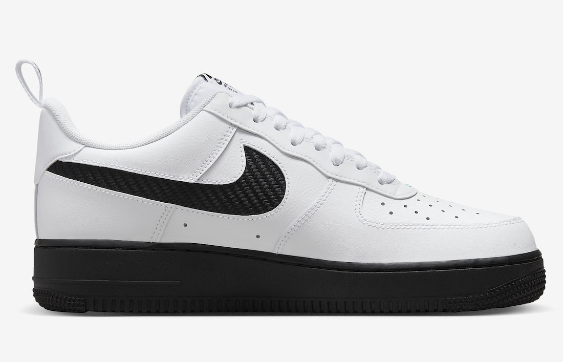 Nike Air Force 1 Low White Black Teal DR0155-100 Release Date