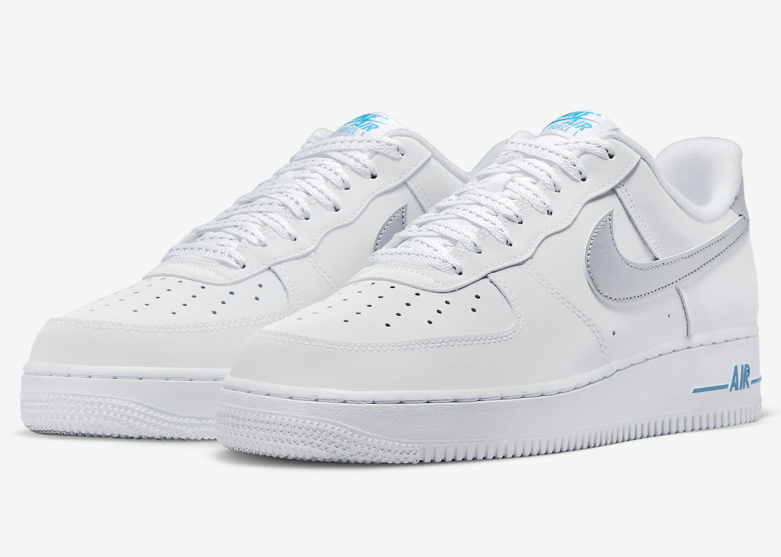 Nike Air Force 1 Low White Silver DR0142-100 Release Date